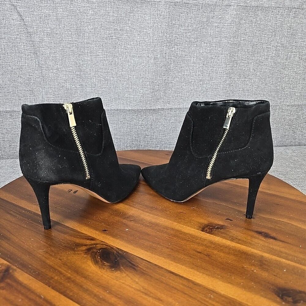 Nine West fast Black heeled bootie Zip closer Size‎  6 - Picture 9 of 11